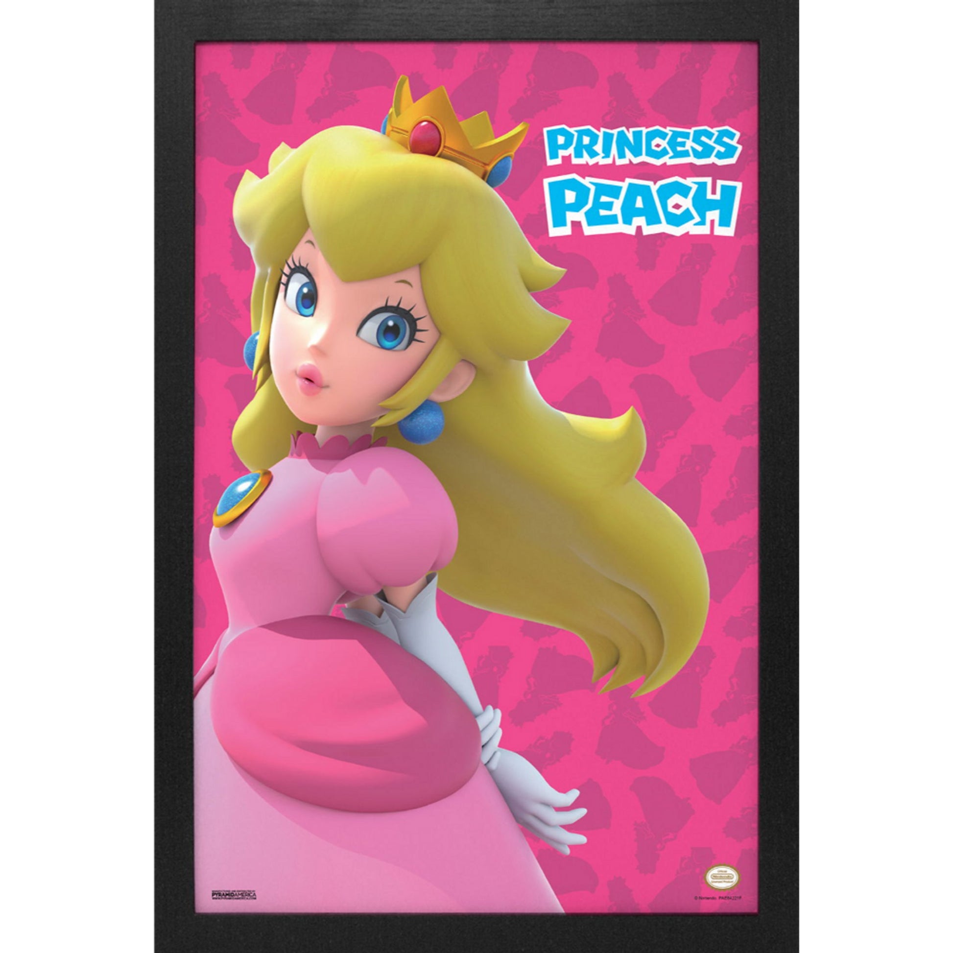 Framed Prints 11 x 17 - Super Mario - The Princess