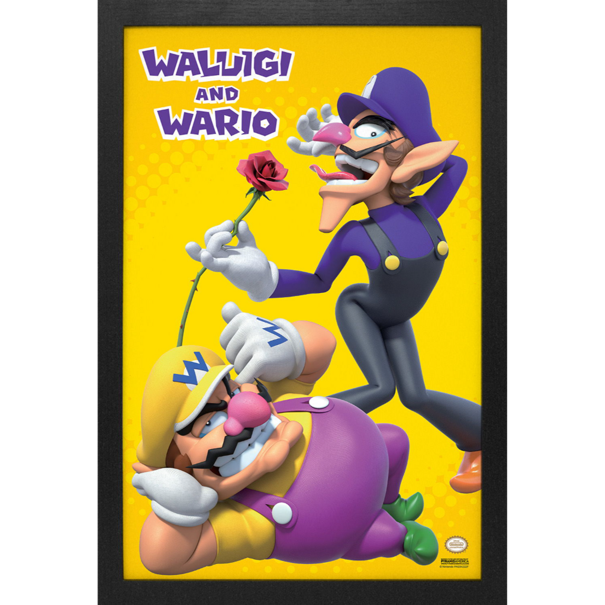 Framed Prints 11 x 17 - Super Mario Bros - Rascals (Waluigi and Wario)