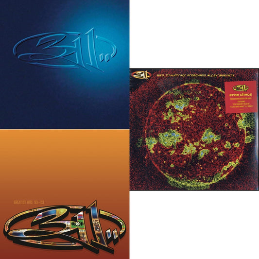 This is a 3 LP Vinyl SKU bundle.
1.This LP Vinyl is brand new.Format: LP VinylMusic Style: Alternative RockThis item's title is: 311 (2LP/180G/Gatefold)Artist: 311Label: LEGACYBarcode: 888837610117Release Date: 6/3/2014
2.This LP Vinyl is brand new.