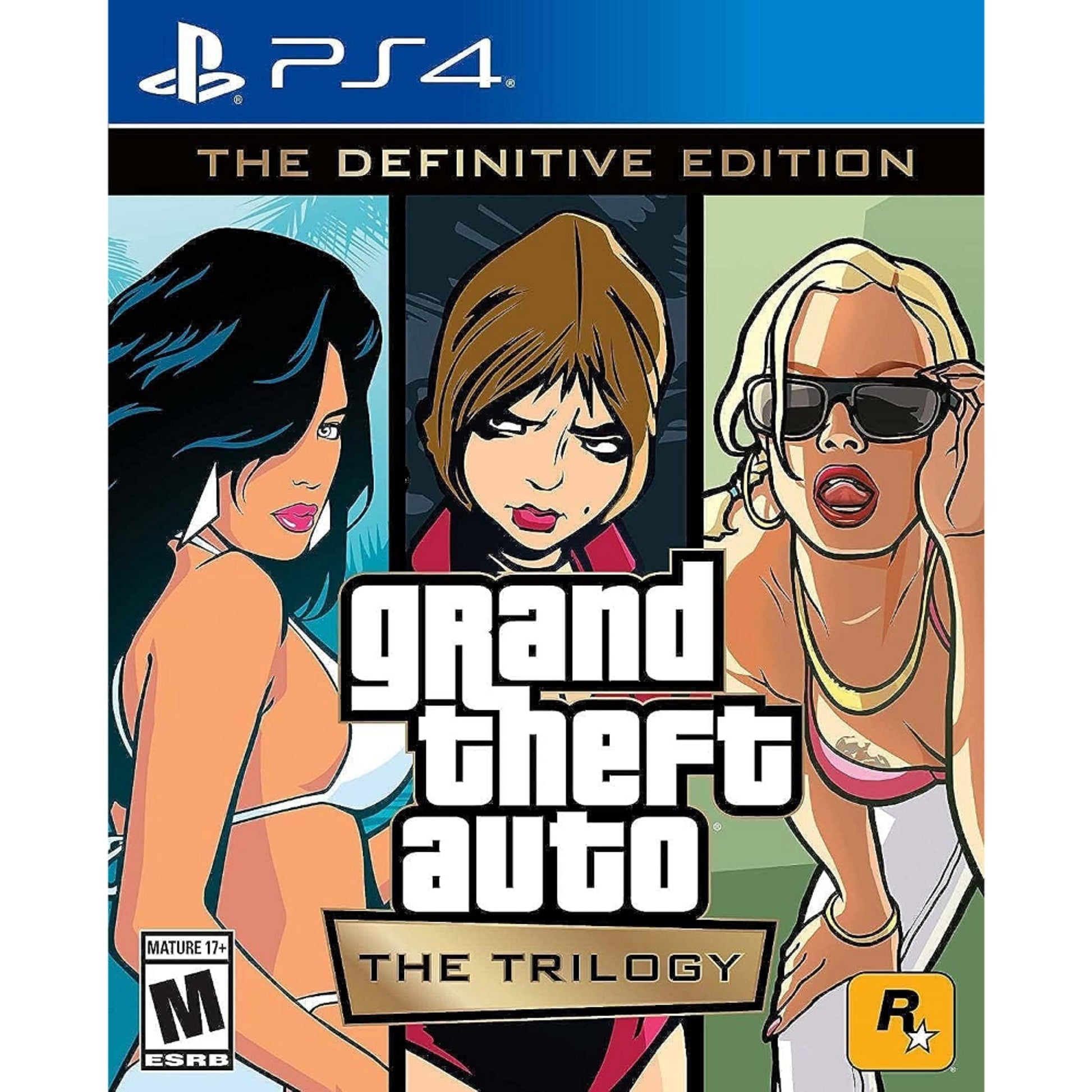 Grand Theft Auto (GTA): The Trilogy - The Definitive Edition - PS4