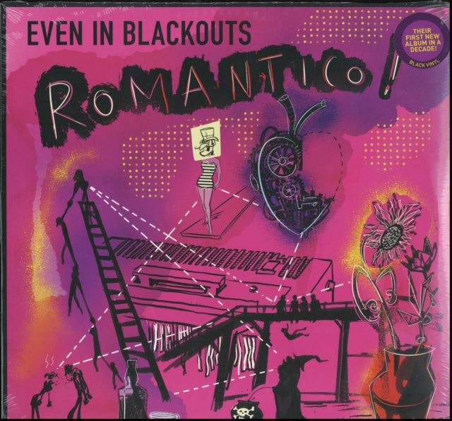 This LP Vinyl is brand new.Format: LP VinylMusic Style: EtherealThis item's title is: Romantico!Artist: Even In BlackoutsLabel: STARDUMB RECORDSBarcode: 3481575249211Release Date: 5/3/2019