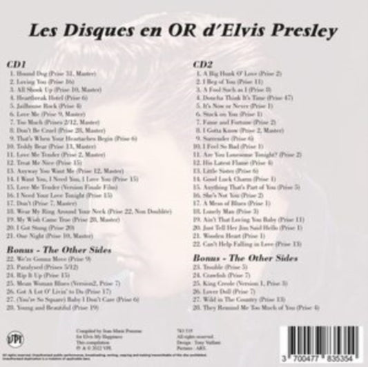 Les Disques En Or D'elvis (2CD)
