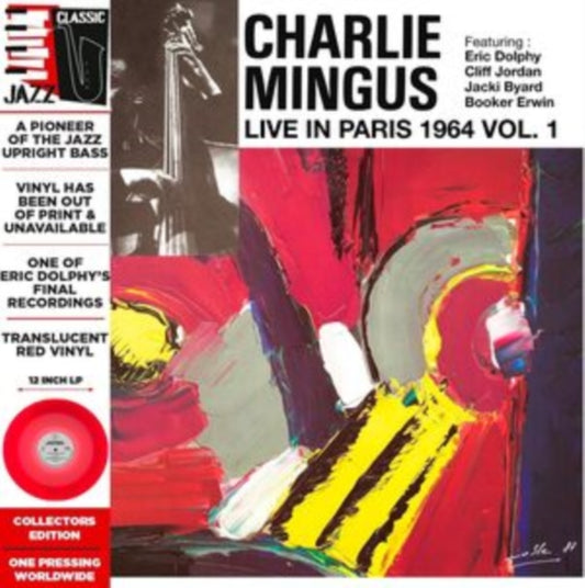 This LP Vinyl is brand new.Format: LP VinylThis item's title is: Live In Paris 1964 Vol. 1 (Red LP Vinyl/Deluxe)Artist: Charles MingusLabel: Culture FactoryBarcode: 3700477838010Release Date: 5/30/2025