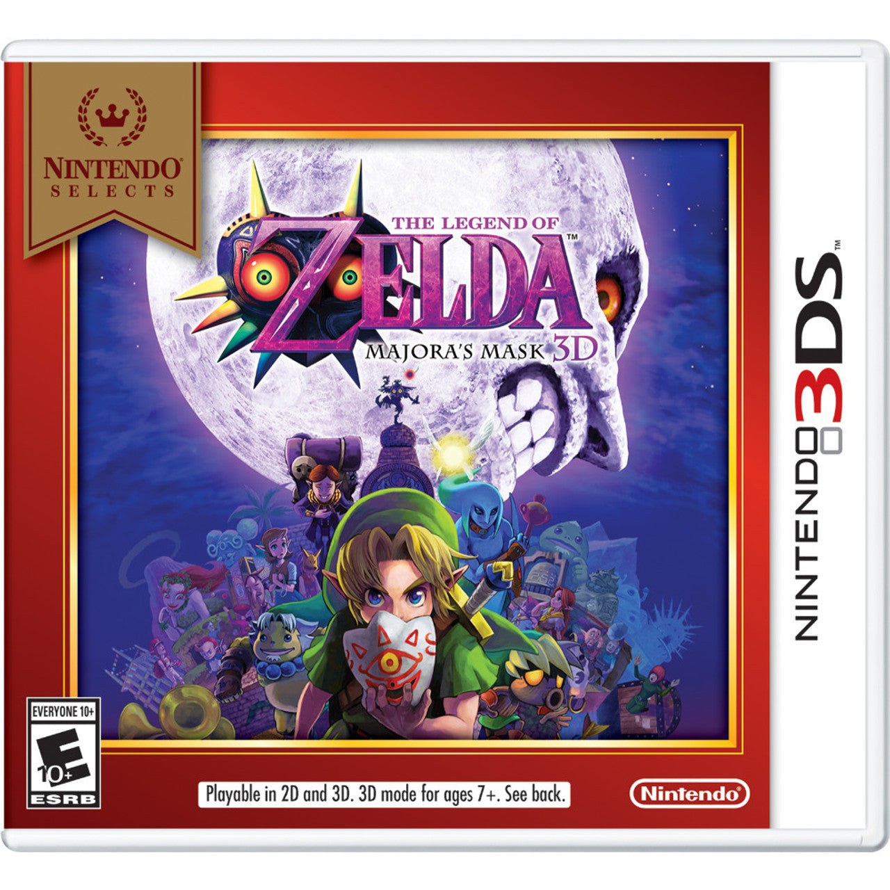 This is brand new.Nintendo Selects highlights a variety of great games at a great price, including this one.  In three days, the moon will fall and the land of Termina will meet with a terrible fate.