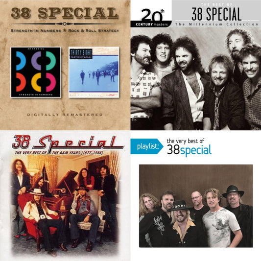 Strength In Numbers / Rock & Roll Strategy & Millennium Collection: 20Th Century Masters & Very Best Of The A&M Years 1977 - 1988 & Playlist: Very Best Of 38 Special
