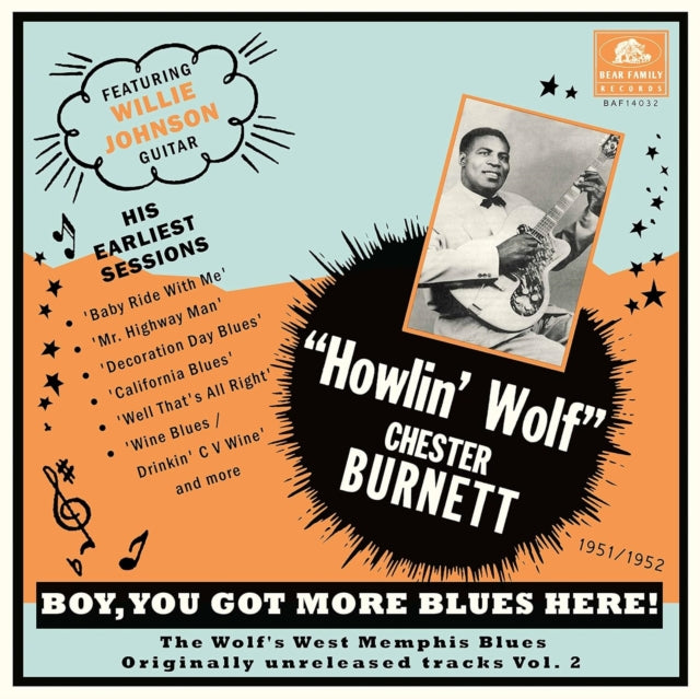 This 10 Inch Vinyl is brand new.Format: 10 Inch VinylThis item's title is: Boy, You Got More Blues Here!: The Wolf's West Memphis Blues, Vol. 2Artist: Howlin' WolfBarcode: 4000127140326Release Date: 6/9/2023