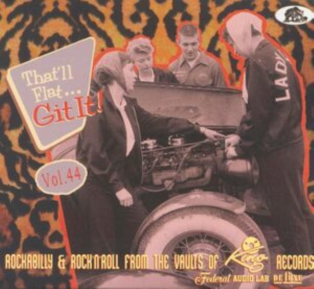 This CD is brand new.Format: CDMusic Style: Rock & RollThis item's title is: That'll Flat Git It! Vol. 44 - Rockabilly & Rock N Roll From The Vaults Of King, FederalArtist: Various ArtistsLabel: BEAR FAMILY (CODE 7)Barcode: 4000127176721Release Date: 8/11/2023