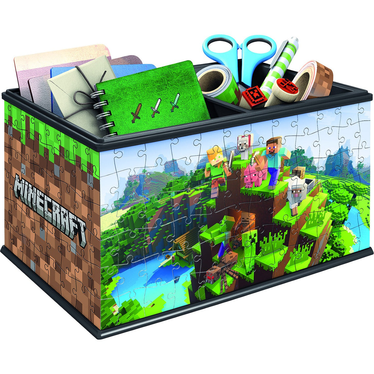 3D Puzzle: Minecraft Storage Box (216 Piece) - Ravensburger
