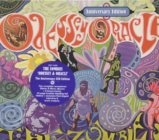 Product Image : This CD is brand new.<br>Format: CD<br>Music Style: Psychedelic Rock<br>This item's title is: Odessey & Oracle: 40Th Anniversary Edition<br>Artist: Zombies<br>Label: REPERTOIRE GERMANY<br>Barcode: 4009910508923<br>Release Date: 3/7/2008