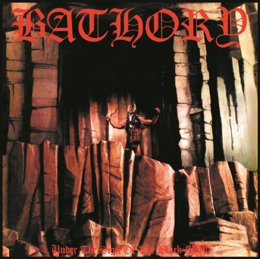 This LP Vinyl is brand new.Format: LP VinylMusic Style: Black MetalThis item's title is: Under The Sign Of The Black MarkArtist: BathoryLabel: Black Mark ProductionBarcode: 4012743000311Release Date: 3/12/2003