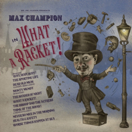 This LP Vinyl is brand new.Format: LP VinylThis item's title is: Mr. Joe Jackson Presents Max Champion In What A Racket!Artist: Max ChampionBarcode: 4029759189893Release Date: 11/24/2023