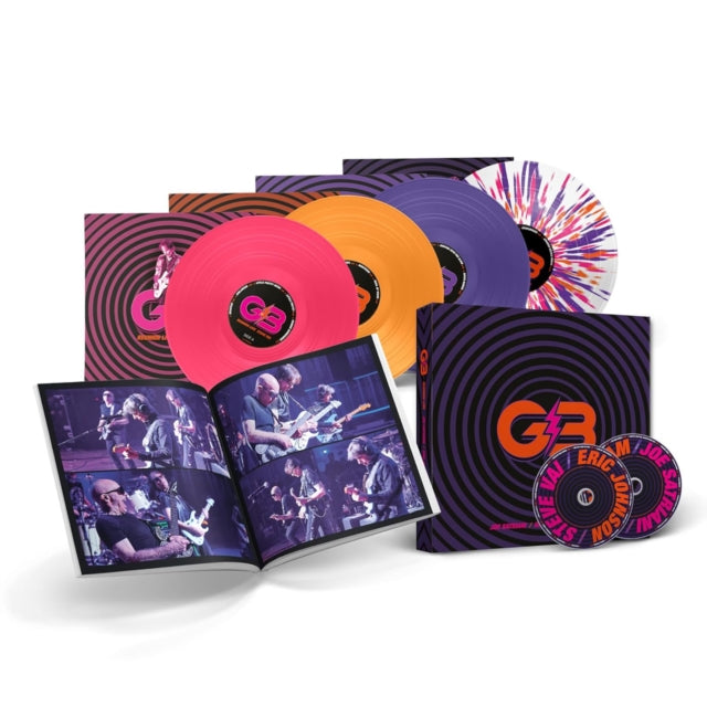 This LP Vinyl is brand new.Format: LP VinylThis item's title is: G3: 25Th Anniversary Reunion Tour (4LP/2CD/Pink/Orange/Purple/Splatter Vinyl)Artist: Joe SatrianiBarcode: 4029759200185Release Date: 1/31/2025