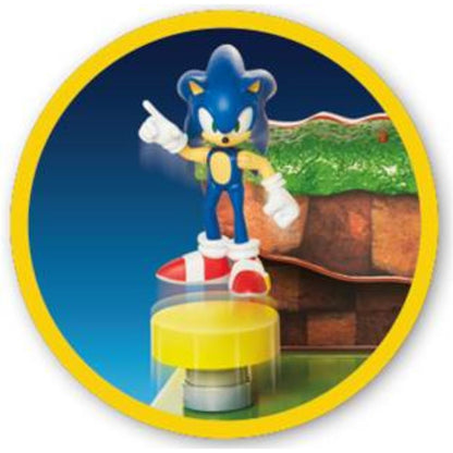 Sonic: 2.5" Figure Playset - Green Hill Zone (30th Anniv)