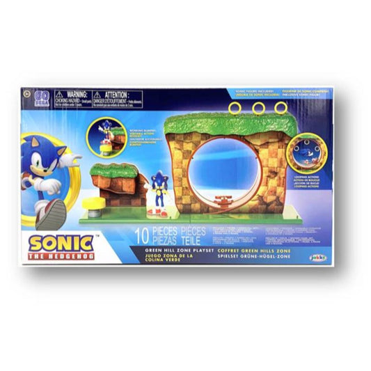 Sonic: 2.5" Figure Playset - Green Hill Zone (30th Anniv)