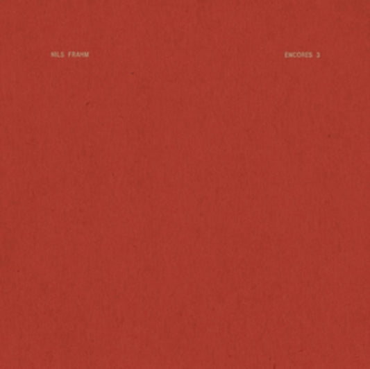 This LP Vinyl is brand new.Format: LP VinylMusic Style: AmbientThis item's title is: Encores 3Artist: Nils FrahmLabel: Erased Tapes RecordsBarcode: 4050486115190Release Date: 9/20/2019