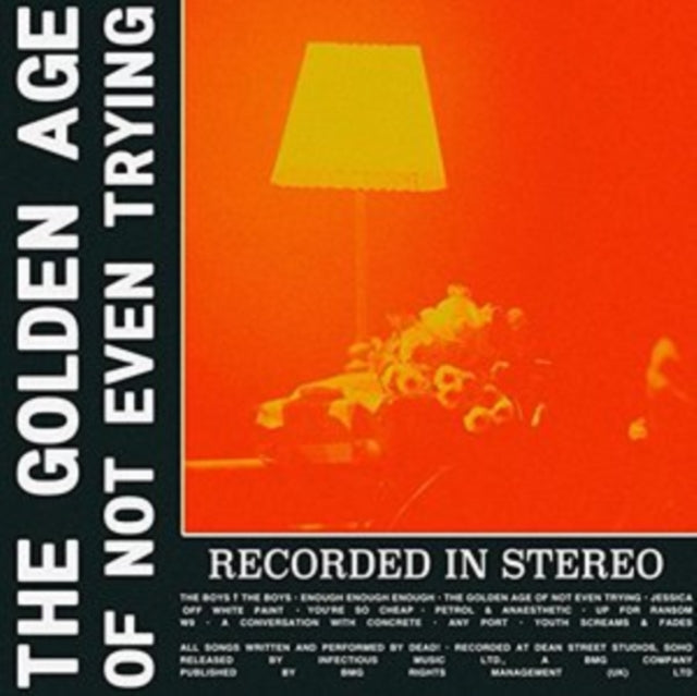 This CD is brand new.Format: CDThis item's title is: Golden Age Of Not Even TryingArtist: Dead!Barcode: 4050538285673Release Date: 1/26/2018