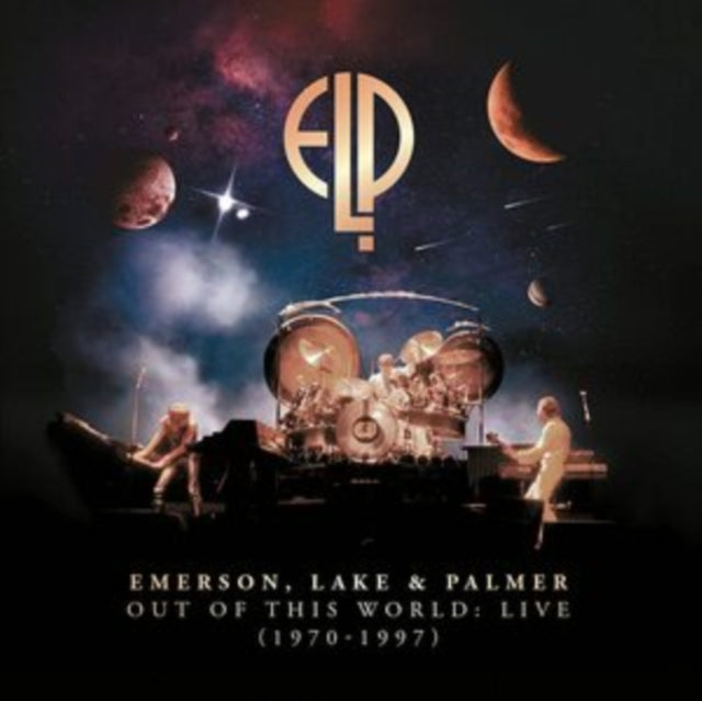 This is a 2 LP Vinyl SKU bundle.
1.This LP Vinyl is brand new.Format: LP VinylMusic Style: Prog RockThis item's title is: Out Of This World: Live (1970-1997) (10LP)Artist:  Lake & Palmer EmersonLabel: BMG RIGHTS MANAGEMENT (UK) LLCBarcode: 4050538604856Release Date: 10/29/2021
2.