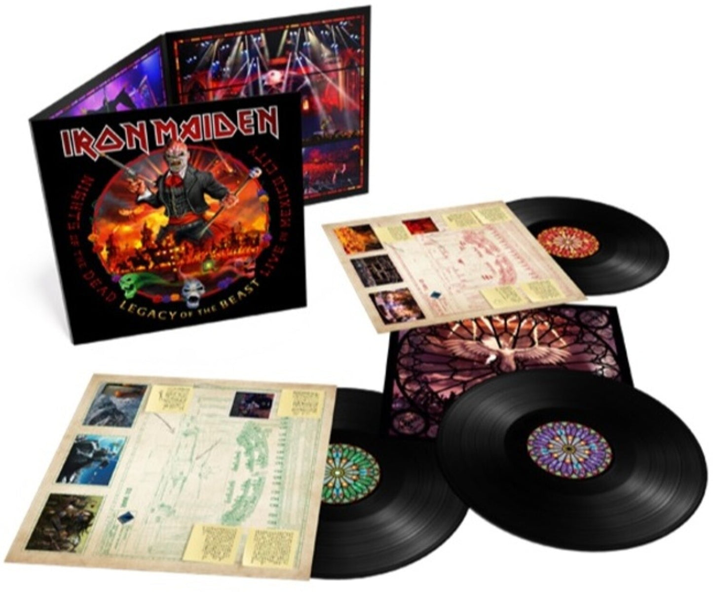 Final Frontier & Brave New World & Nights Of The Dead, Legacy Of The Beast: Live In Mexico City (X) (3LP/180G) & Seventh Son Of A Seventh Son & Live After Death