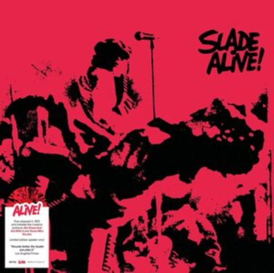 This LP Vinyl is brand new.Format: LP VinylMusic Style: Classic RockThis item's title is: Slade Alive! (Red & Black Splatter LP Vinyl/Limited Edition)Artist: SladeLabel: BMG RIGHTS MANAGEMENT (UK) LTDBarcode: 4050538659313Release Date: 1/28/2022