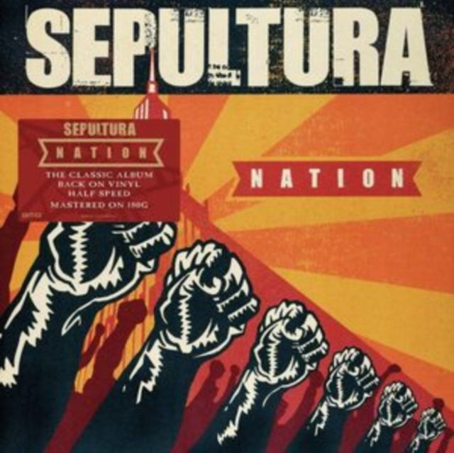 This LP Vinyl is brand new.Format: LP VinylMusic Style: ThrashThis item's title is: Nation (2LP)Artist: SepulturaLabel: BMG RIGHTS MANAGEMENT (UK) LTDBarcode: 4050538670868Release Date: 10/28/2022