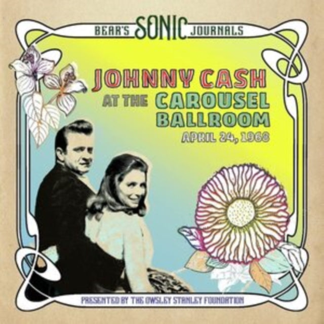 Johnny Cash - At Folsom Prison & Bear's Sonic Journals: Johnny Cash, At The Carousel Ballroom, April 24, 1968 (2LP) & Original Sun Sound Of Johnny Cash & Rebel Sings (Crystal Clear & Solid Silver LP Vinyl) & Essential Johnny Cash & Christmas:
