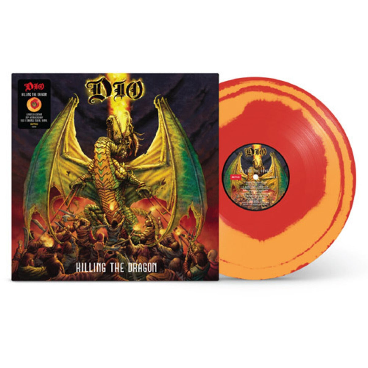 Killing The Dragon (Red & Orange Swirl LP Vinyl) & Holy Diver