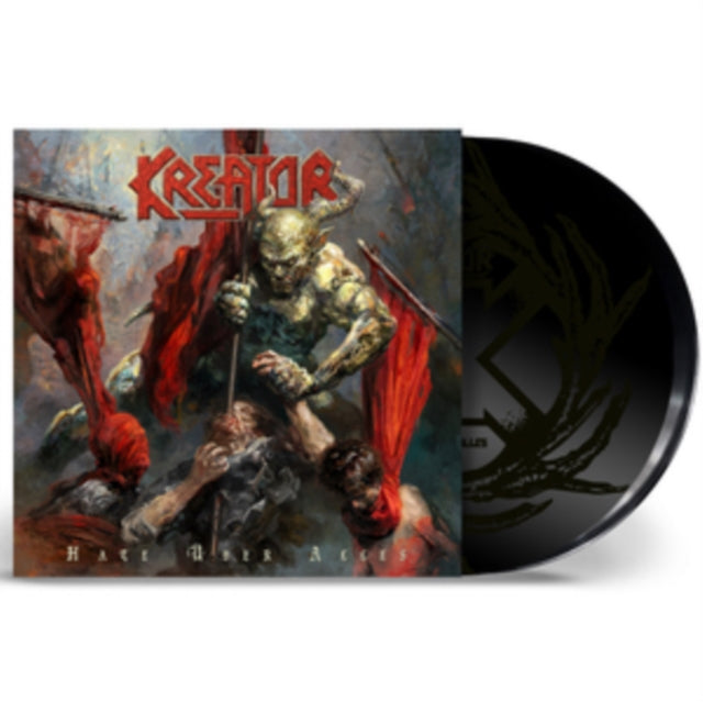This is a 3 LP Vinyl SKU bundle.
1.This LP Vinyl is brand new.Format: LP VinylMusic Style: ThrashThis item's title is: Hate Uber Alles (Trifold, Double Black W/ Etching)Artist: KreatorLabel: NUCLEAR BLAST AMERICBarcode: 4065629628611Release Date: 6/10/2022
2.