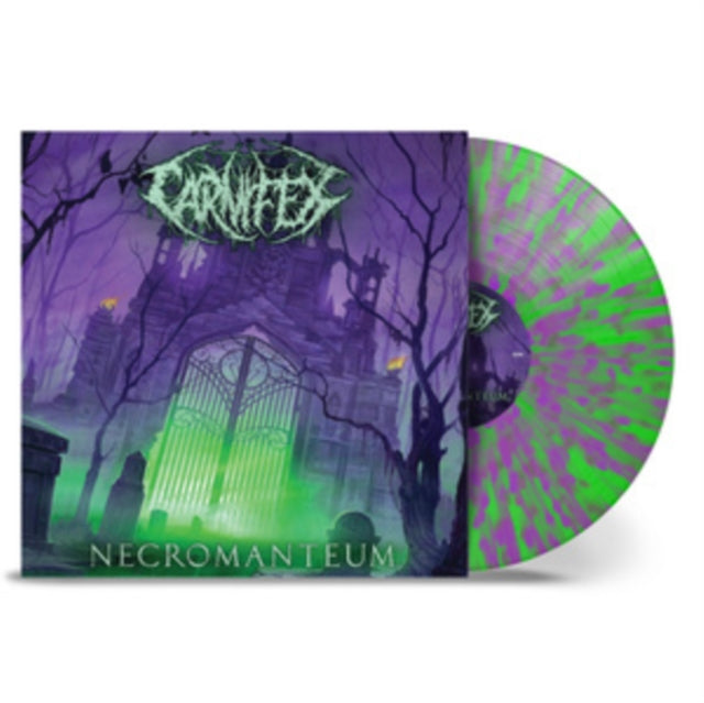 This LP Vinyl is brand new.Format: LP VinylMusic Style: DeathcoreThis item's title is: Necromanteum (Neon Green W/ Purple Splatter LP Vinyl)Artist: CarnifexLabel: NUCLEAR BLASTBarcode: 4065629706715Release Date: 10/6/2023