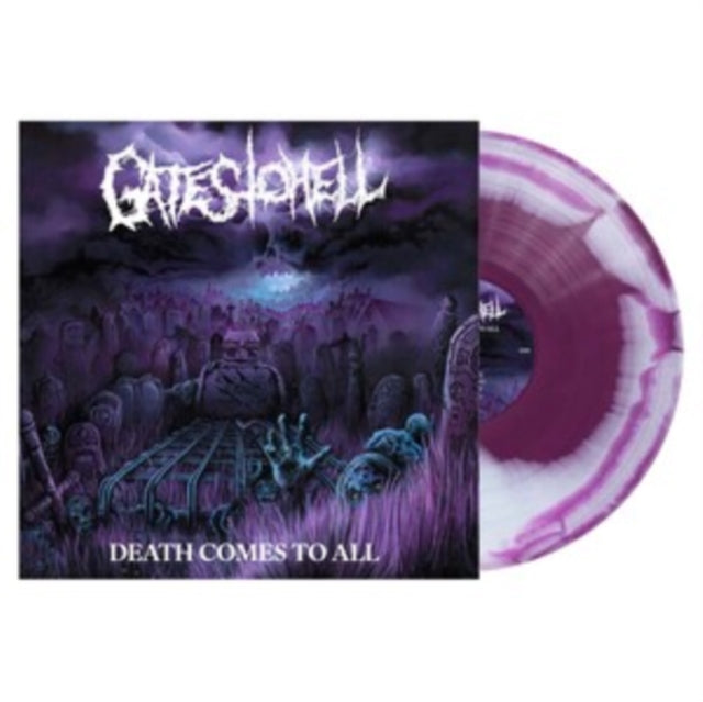 Death Comes To All (Purple/White Swirl LP Vinyl)