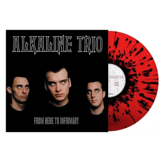 Product Image : This LP Vinyl is brand new.<br>Format: LP Vinyl<br>This item's title is: From Here To Infirmary (Black & Red Splatter) (X)<br>Artist: Alkaline Trio<br>Barcode: 4099964034738<br>Release Date: 5/10/2024
