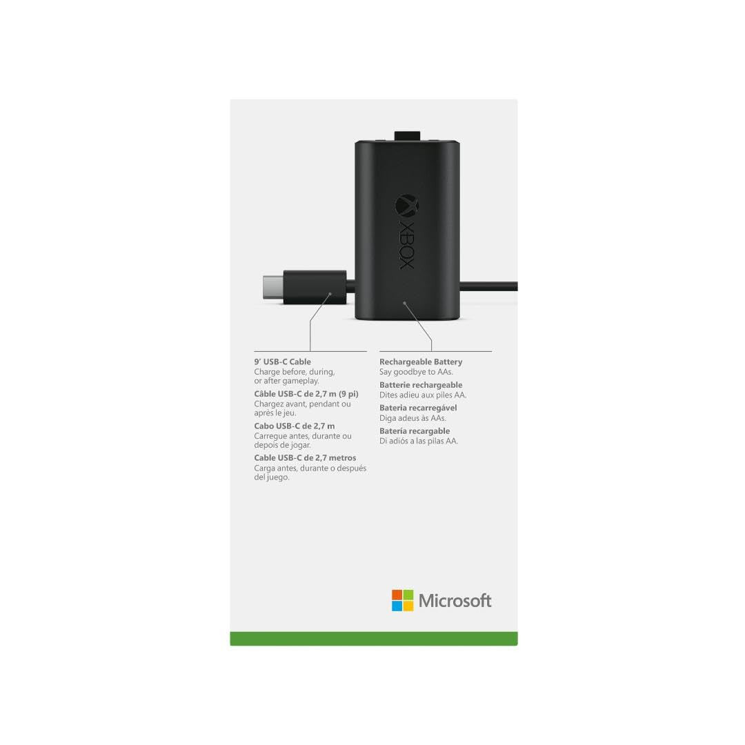 Xbox Rechargeable Battery + USB-C Cable - Microsoft