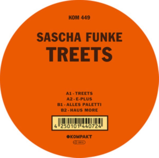 This 12 Inch Vinyl is brand new.Format: 12 Inch VinylMusic Style: TechnoThis item's title is: TreetsArtist: Sascha FunkeLabel: KOMPAKTBarcode: 4250101440724Release Date: 9/30/2022