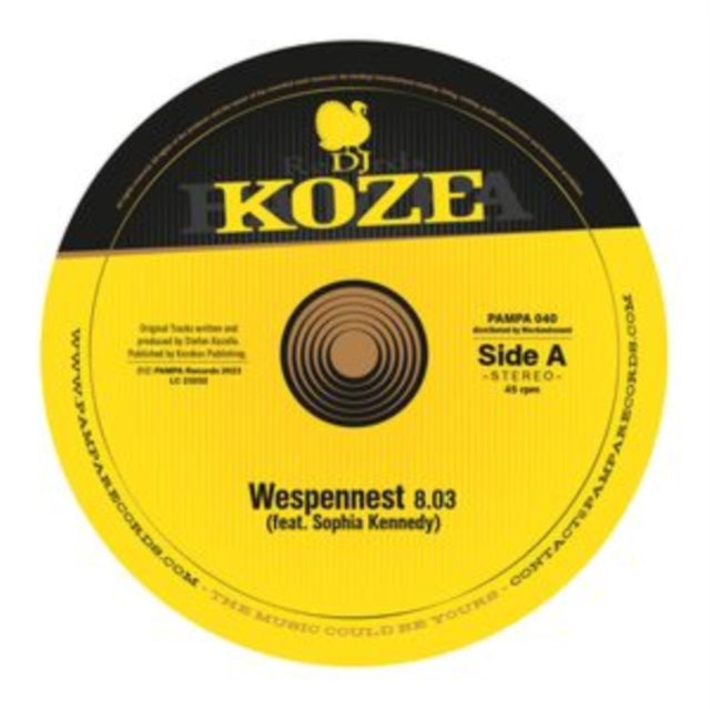 This 12 Inch Vinyl is brand new.Format: 12 Inch VinylMusic Style: Deep HouseThis item's title is: Wespennest EpArtist: Dj KozeLabel: PAMPABarcode: 4251804141949Release Date: 7/28/2023