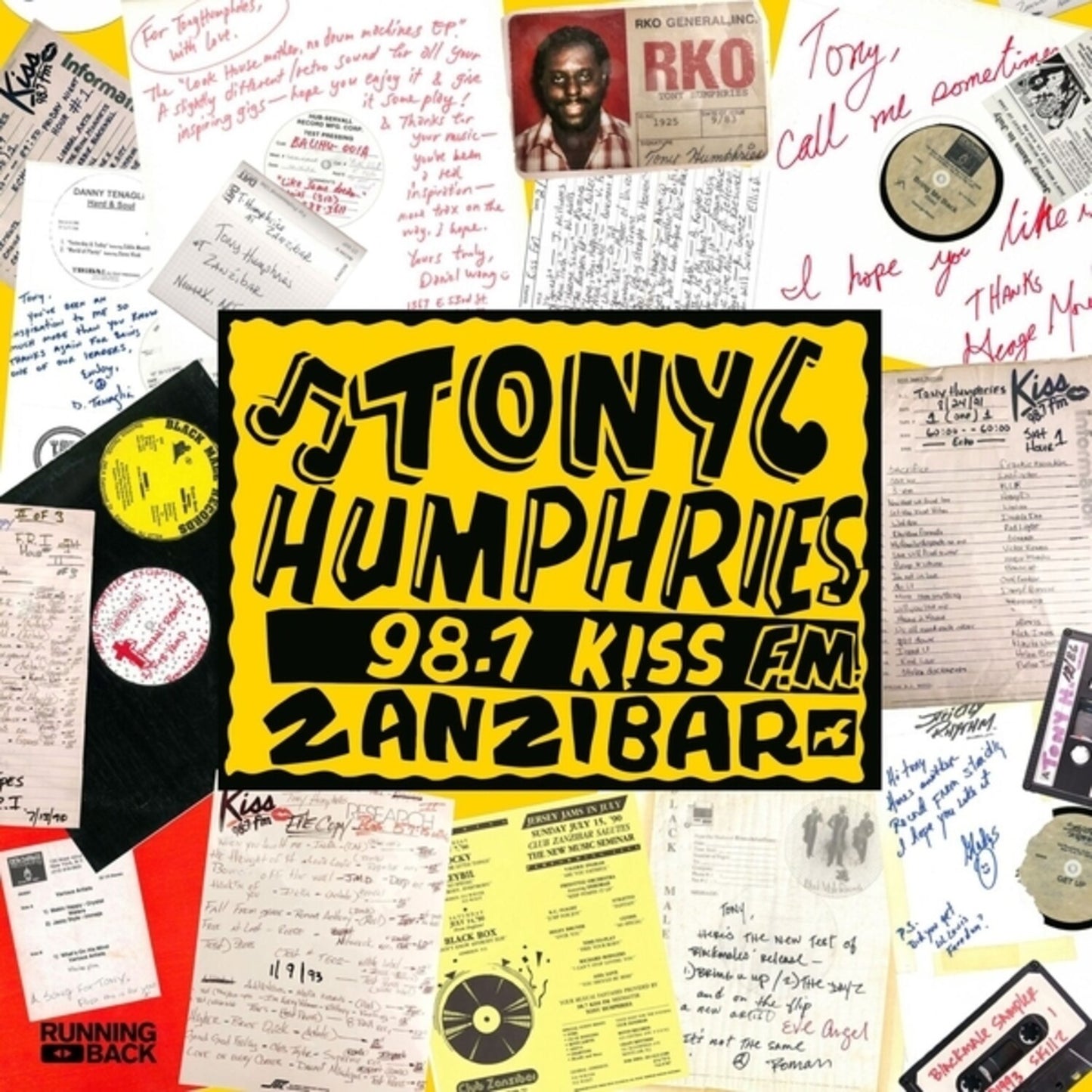 Running Back Mastermix: Kiss Fm Zanzibar Years: Part One (3LP)