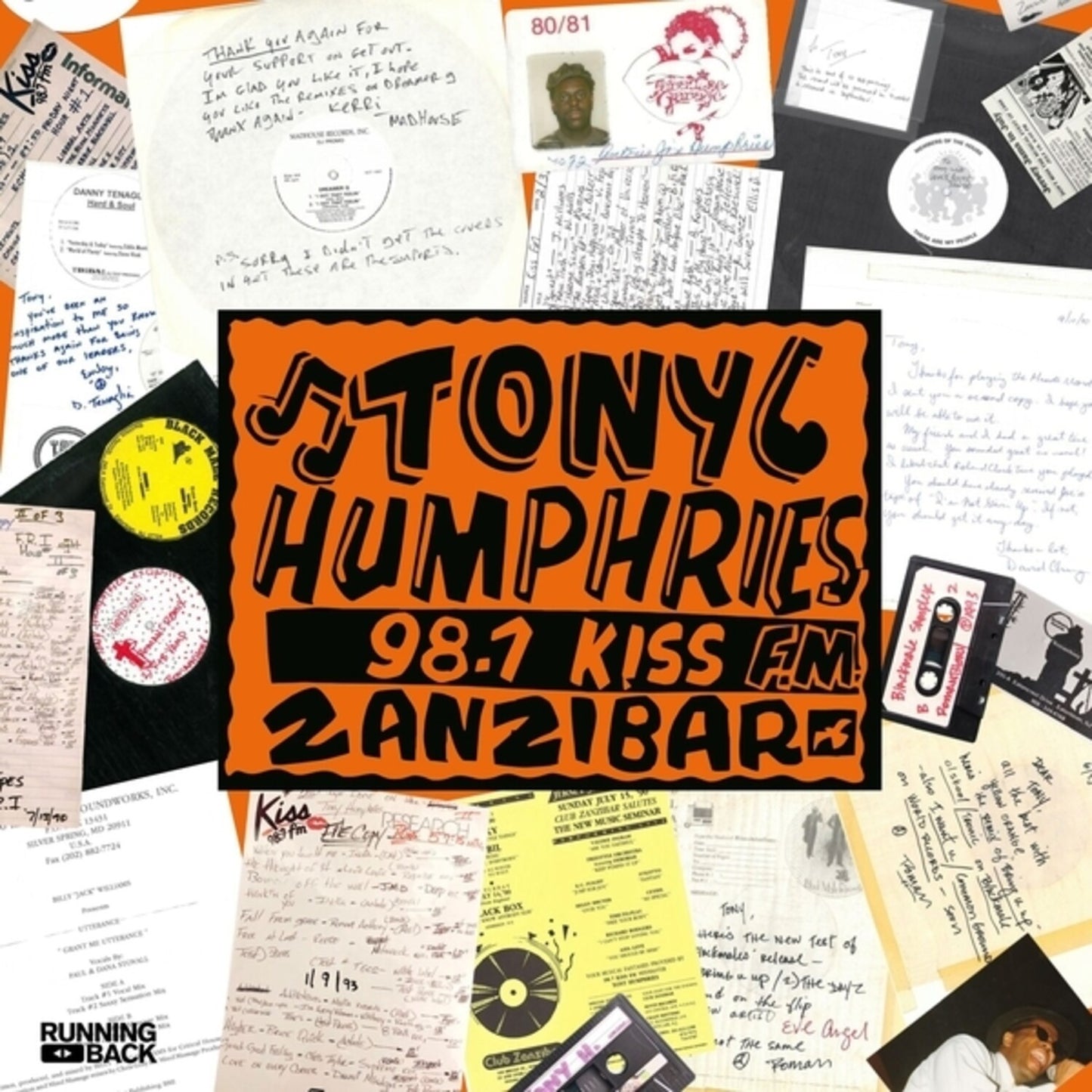 Running Back Mastermix: Kiss Fm Zanzibar Years Vinyl Part Two (3LP)