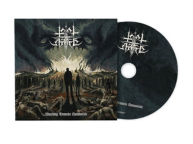 This CD is brand new.Format: CDMusic Style: Black MetalThis item's title is: Marching Towards HumancideArtist: Total HateLabel: CODE 7 - EISENWALDBarcode: 4260393745360Release Date: 2/24/2023