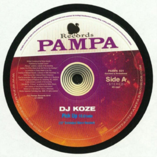 This 12 Inch Vinyl is brand new.Format: 12 Inch VinylMusic Style: Euro HouseThis item's title is: Pick UpArtist: Dj KozeLabel: PAMPABarcode: 4260544823534Release Date: 5/18/2018