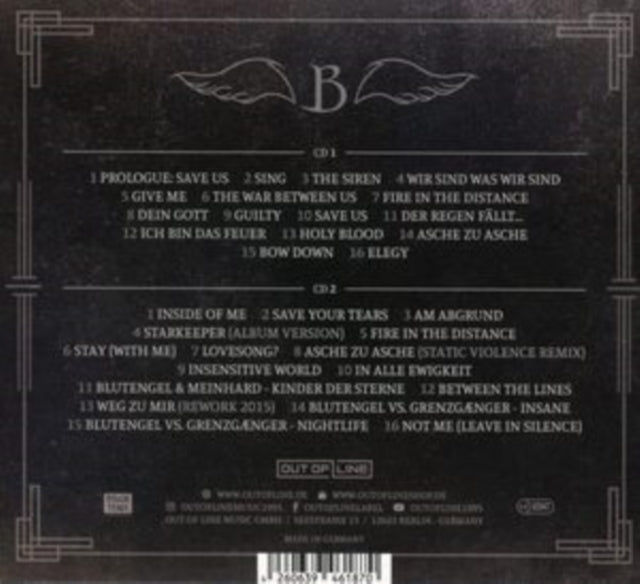 This CD is brand new.Format: CDMusic Style: DarkwaveThis item's title is: Save Us (25Th Anniversary/2CD)Artist: BlutengelLabel: OUT OF LINEBarcode: 4260639461870Release Date: 2/3/2023