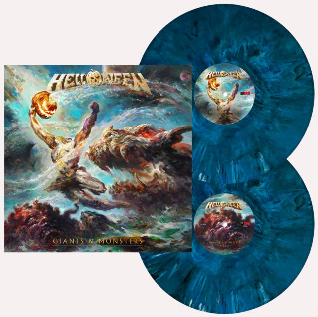This LP Vinyl is brand new.Format: LP VinylThis item's title is: Giants & Monsters (Deep Ocean Blue Marbled Vinyl/2LP/Etching D-Side)Artist: HelloweenBarcode: 4262464739582Release Date: 8/29/2025