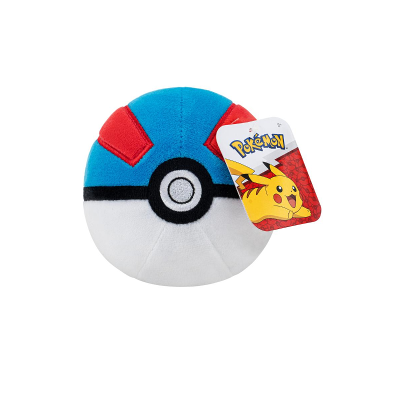 Pokemon Plush: Poke Ball Counter Display (6) - Jazwares
