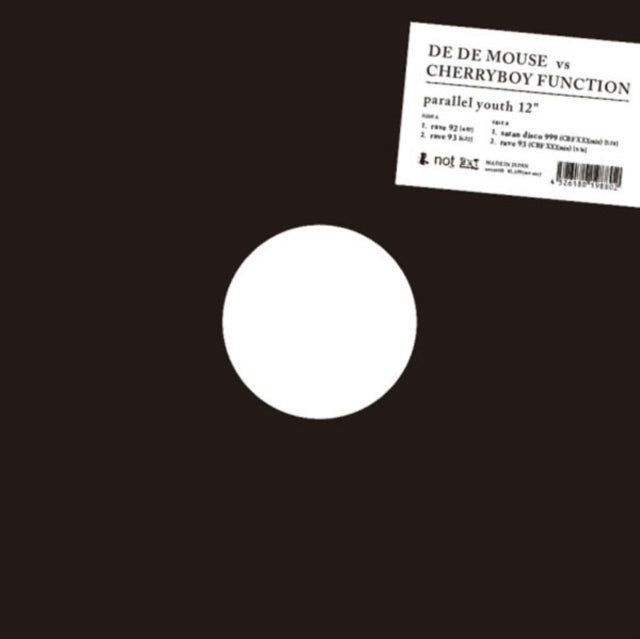 This 12 Inch Vinyl is brand new.Format: 12 Inch VinylThis item's title is: Parallel Youth (Limited)Artist: De De Mouse Vs Cherryboy FunctionBarcode: 4526180358602Release Date: 9/6/2024