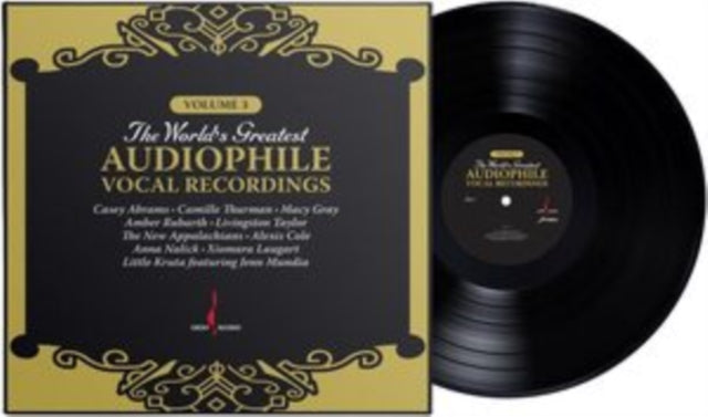 This LP Vinyl is brand new.Format: LP VinylThis item's title is: Worlds Greatest Audiophile Vocal Recordings Vol. 3Artist: Various ArtistsBarcode: 4895241419287Release Date: 12/8/2023