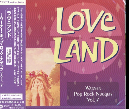 This CD is brand new.Format: CDMusic Style: Pop RockThis item's title is: Pop Rock Nuggets Vol 7: Love LandArtist: Various ArtistsBarcode: 4943674273492Release Date: 11/29/2017