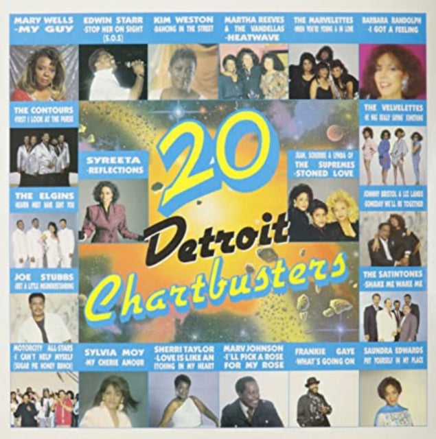 This LP Vinyl is brand new.Format: LP VinylMusic Style: SoulThis item's title is: 20 Detroit ChartbustersArtist: Edwin; Mary Wells; Martha Reeves StarrLabel: MOTOR CITYBarcode: 5013501101010