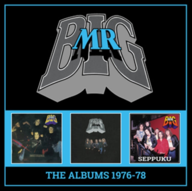Product Image : This CD is brand new.<br>Format: CD<br>This item's title is: Albums 1976-78 (3CD Clamshell Box)<br>Artist: Mr Big<br>Label: 7TS<br>Barcode: 5013929059801<br>Release Date: 8/18/2023