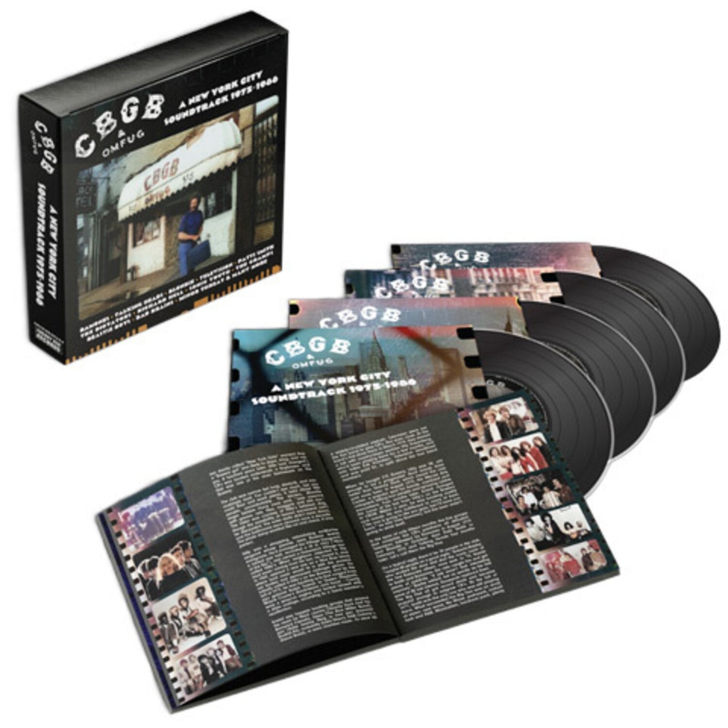 Cbgb: A New York City Soundtrack - 1975-1986 Clamshell Box (4CD)