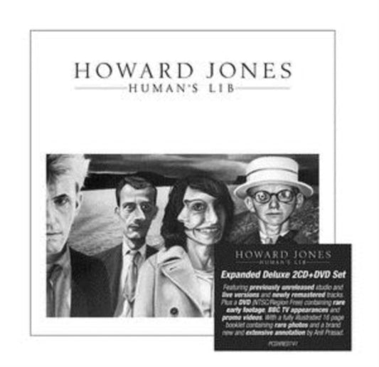 Product Image : This CD is brand new.<br>Format: CD<br>Music Style: Synth-pop<br>This item's title is: Human's Lib (Expanded Deluxe/CD-DVD Digipak Edition)<br>Artist: Howard Jones<br>Barcode: 5013929174153<br>Release Date: 11/30/2018