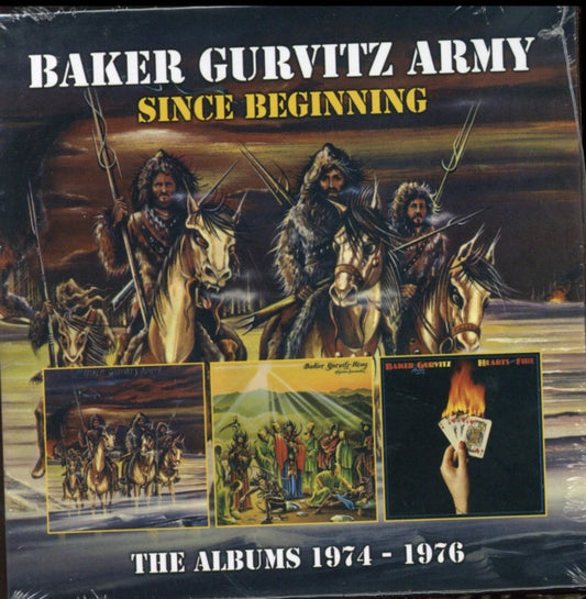 This CD is brand new.Format: CDMusic Style: Classic RockThis item's title is: Since Beginning: The Albums 1974-1976 (3CD)Artist: Baker Gurvitz ArmyBarcode: 5013929476943Release Date: 7/21/2023