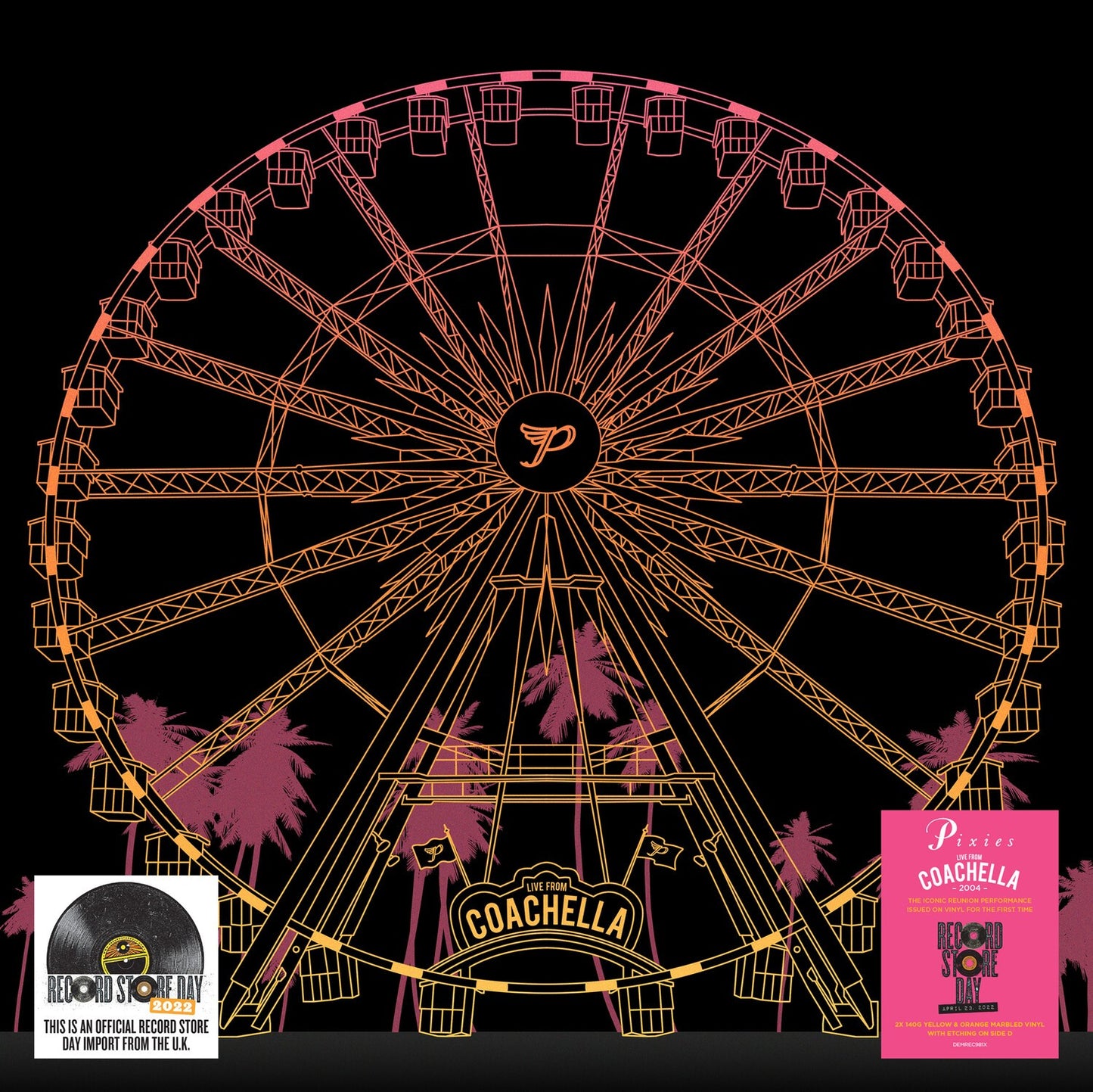 Live At Coachella 2004 (140G/Orange & Yellow Marbled LP Vinyl/Etching D-Side) & Doolittle