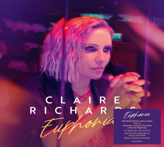 This CD is brand new.Format: CDThis item's title is: Euphoria (Deluxe)Artist: Claire RichardsBarcode: 5014797910102Release Date: 8/25/2023